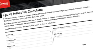Epoxy Adhesive Calculator
